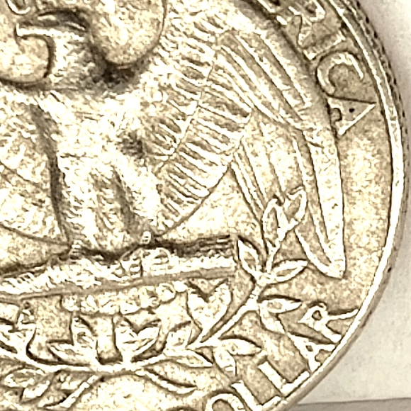 1988 D Liberty Quarter With Errors - Picture 8 of 9